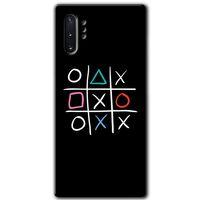 MRCİLETİSİM MRCİLETİSİM Samsung Galaxy Note 10 Plus Kılıf HD Desen Baskılı Arka Kapak + Temperli Cam - Sauce