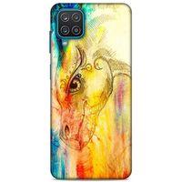 Lopard Samsung Galaxy A12 Uyumlu Kılıf Manipülasyon ☻ (35) Fit Design Kılıf Baskılı