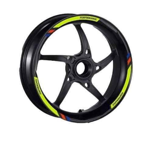 HONDA Honda M Power Sarı Dio Uyumlu 1 Set Jant Şeridi