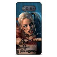 LG K61 Uyumlu Kılıf Harley Quinn (13) Silikon Kap Mavi