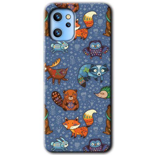 Reeder S19 Max Pro Kılıf HD Desen Baskılı Arka Kapak - Animals Funny