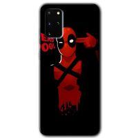 Potkal Hediye Fabrikası Samsung Galaxy S20 Plus Kılıf HD Desen Baskılı Arka Kapak - DeadPool 4