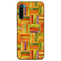 Lopard Xiaomi Redmi Note 8T Uyumlu Kılıf Wood'X (50) Shockproof Kılıf Desenli
