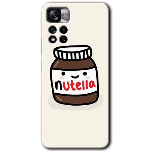 Potkal Hediye Fabrikası Xiaomi Redmi Note 11 Pro Plus 5G Kılıf HD Desen Baskılı Arka Kapak - Nutella Aşkım