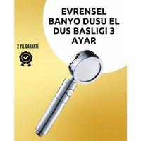 Masaj Ve Yağmur Modlu Çok İşlevli Paslanmaz Çelik Duş Başlığı