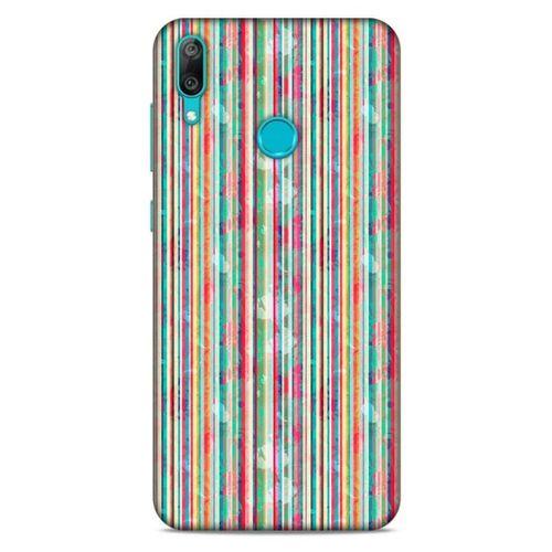 Geometrix 21 Huawei Y7 2019 Kılıf Silikon Kapak