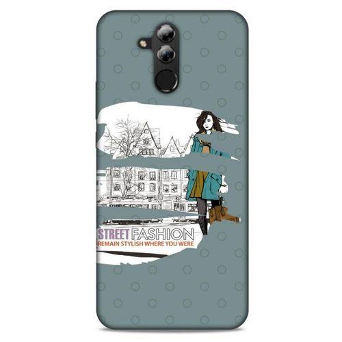 Sokak Modası 93 Huawei Mate 20 Lite Kılıf Desenli Silikon