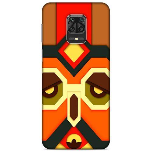 Lopard Xiaomi Redmi Note 9 Pro Uyumlu Kılıf Soyut Sanat (6) Desenli Silikon Kılıf