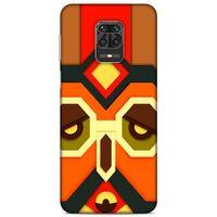 Lopard Xiaomi Redmi Note 9 Pro Uyumlu Kılıf Soyut Sanat (6) Desenli Silikon Kılıf