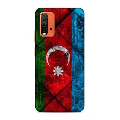 Xiaomi Redmi Note 9 4g Uyumlu Kılıf Azarbaijan (41) Tank Kılıf Kırmızı