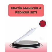 Abs Gövdeli Sessiz Tırnak Matkap Seti – Ayarlanabilir Hız Ve Uzun Ömürlü Kullanım