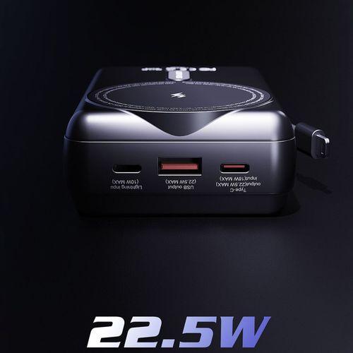 Lenyes PX274D PD 22.5W Standlı M-safe Şarj Özellikli Wireless Powerbank 15W 20000mAh