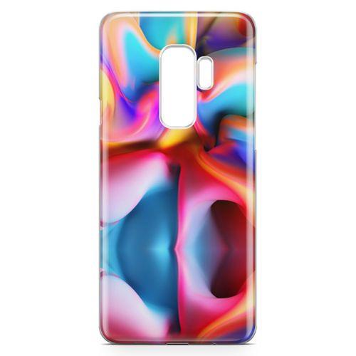 Samsung Galaxy S9 Plus Kılıf Silikon Boya Arka Kapak Koruma Desenli Full Koruyucu
