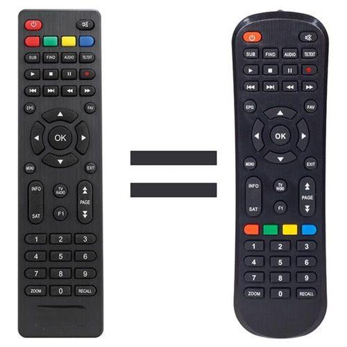 Magbox Uranüs / Rose 8030 HD / Digipol DP88 / Riosat RHD-900 / Mastertech MR-800 HD Uydu Kumandası