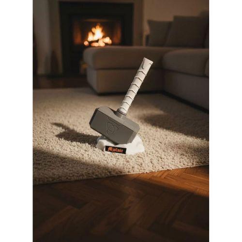 Thor Çekici Dekoratif Figür Mitolojik Ve Fantastik Ev Aksesuarı 20x34 Cm