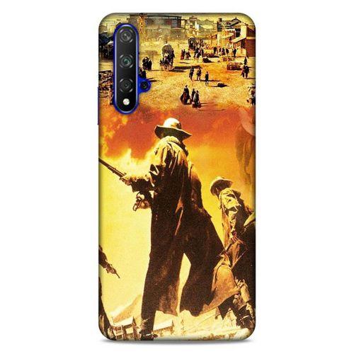 Lopard Huawei P Smart S 2020 Uyumlu Kılıf IMDB Film (46) Core Armor Kılıf Bir Zamanlar Batı'da