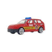 3'lü İş Makinaları Road Seti - Die Cast - DS044 - İtfaiye