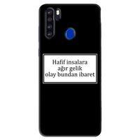 Reeder P13 Blue Max Kılıf HD Yazı Baskılı Silikon Arka Kapak - Yazı 2