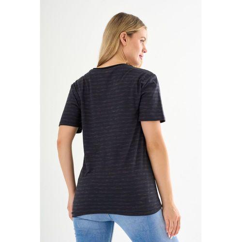 ALEXANDERGARDI V Yaka Çizgili T-shirt
