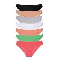 7 Adet Süper Eko Set Likralı Kadın Slip Külot Set 7