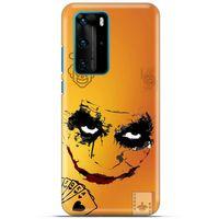 Huawei P40 Pro Uyumlu Kılıf Joker (7) Telefon Kılıfı Turuncu
