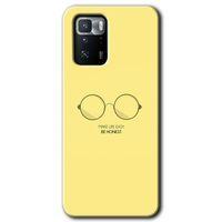 Poco x3 GT Kılıf HD Desen Baskılı Arka Kapak + Temperli Cam - Be Honest