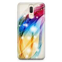 Huawei Mate 10 Lite Kılıf Renkli Fiyonklar Arka Kapak Koruma Desenli Full Koruyucu
