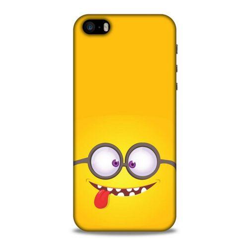 Emojix (86) Apple iPhone SE Kılıf Silikon Kapak Desenli