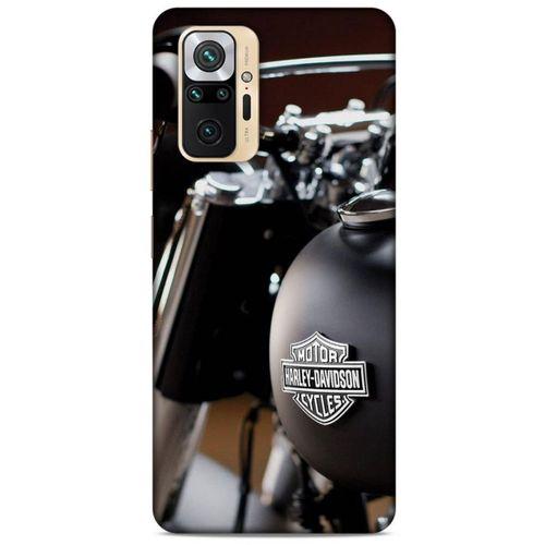 Xiaomi Redmi Note 10 Pro Uyumlu Kılıf Motorsiklet (48) Bumper Kılıf Harley