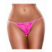Fantezi Pembe Dantel String-tanga