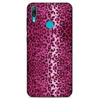 Leopar Pembe Huawei Y7 2019 Kılıf
