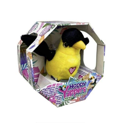 Peluş Ses Tekrarlı Hayvan Bileklik Aksesuar - Saka Kuşu