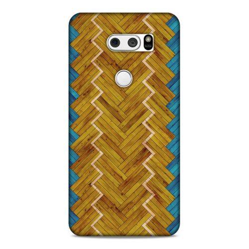 Lopard LG K40S Uyumlu Kılıf Wood'X (37) Silicone Cover Baskılı