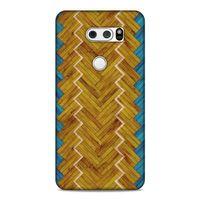 Lopard LG K40S Uyumlu Kılıf Wood'X (37) Silicone Cover Baskılı