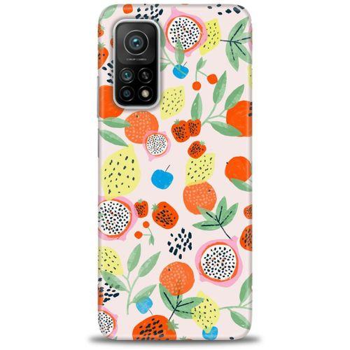 Xiaomi Mi 10T Kılıf HD Baskılı Kılıf - Ejder Meyvesi + Tam Ekran Koruyucu