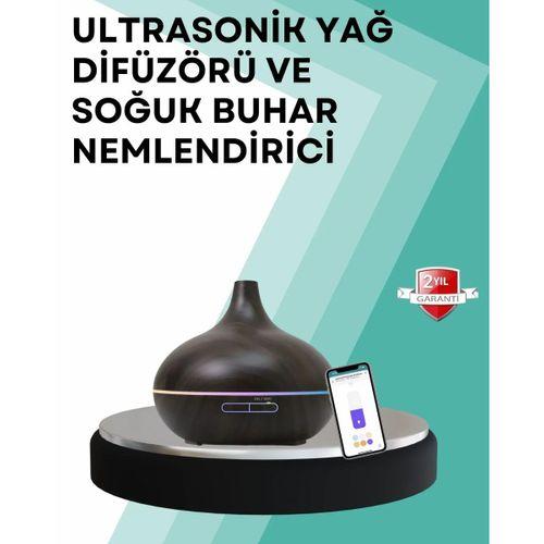 Büyük Su Hazneli Ultrasonik Difüzör Ve Oda Nemlendirici