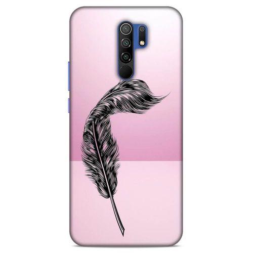 Lopard Xiaomi Redmi 9 Uyumlu Kılıf Tattoo's (29) Arka Koruma Kılıfı Tüy Dövmesi