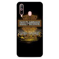 Samsung Galaxy A60 Uyumlu Kılıf Motorsiklet (35) Fit Design Kılıf Harley Davidson