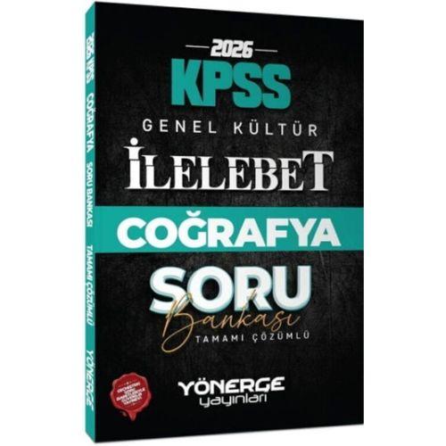 2026 KPSS Coğrafya İlelebet Soru Bankası Yönerge Yayınları