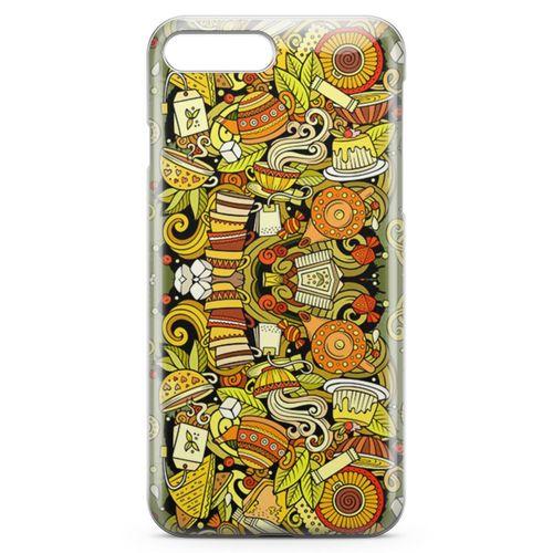 Apple iPhone 7 Plus Kılıf Çay Çeşitleri Arka Kapak Koruma Desenli Full Koruyucu