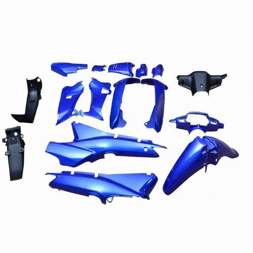 BİSAN Lifan 100 Kaporta Seti Mavi 16 Parça