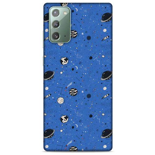 Samsung Galaxy Note 20 Uyumlu Kılıf Mavi Delisi (26) Tpu Silikon Kılıf Gökyüzü