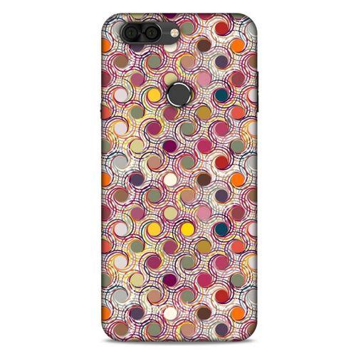Vestel Venüs V6 Kılıf Pastel Renkler (36) Glitter Kılıf Sarı Pembe