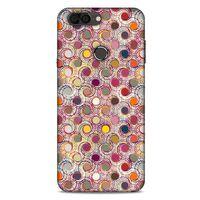 Vestel Venüs V6 Kılıf Pastel Renkler (36) Glitter Kılıf Sarı Pembe