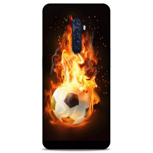 Lopard Oppo Reno 2 Uyumlu Kılıf FireX (36) Glitter Kılıf Futbol Topu