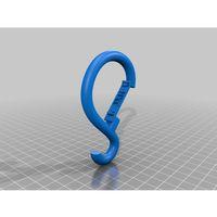 S Kanca 3D Baskı (Bu ürün Sadece Plastik parçadır - Almadan Önce Soru Sorabilirsiniz)