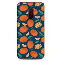 Frutix Mandalina 01 Xiaomi Pocophone F1 Kılıf Desenli Silikon