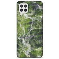 Samsung Galaxy A22 Uyumlu Kılıf Yeşil Delisi (10) Full Koruma Kılıfı Cami Yeşili