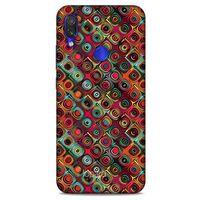 Xiaomi Redmi Note 7 Pro Kılıf Pastel Renkler (38) Neo Hybrid Kılıf Kırmızı Tonlar