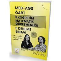 MEB AGS ÖABT İlköğretim Matematik Öğretmenliği 5 Deneme Sınavı Tamamı Video Çözümlü Pelikan Yayınları